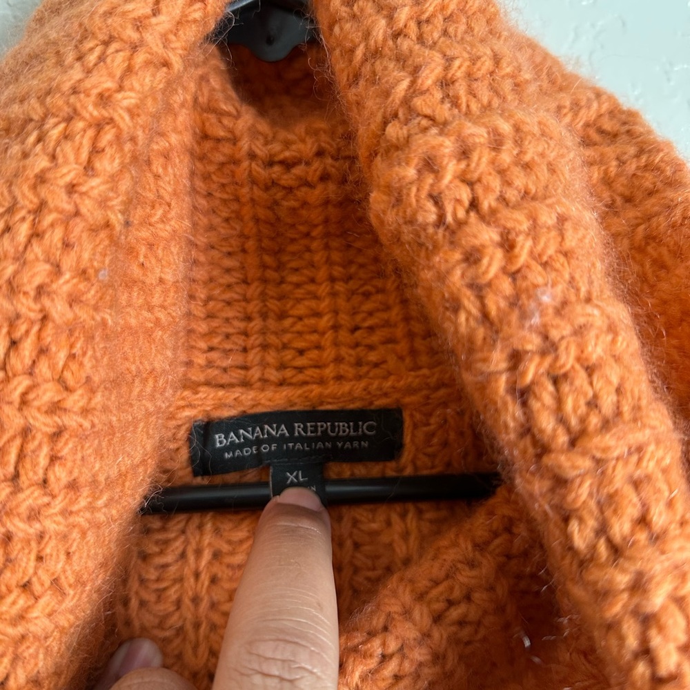 Banana republic women’s knit turtleneck sweater size XL - Picture 3 of 3